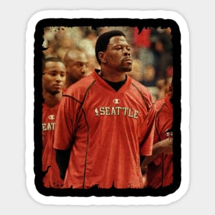 Patrick Ewing in Seattle Sticker